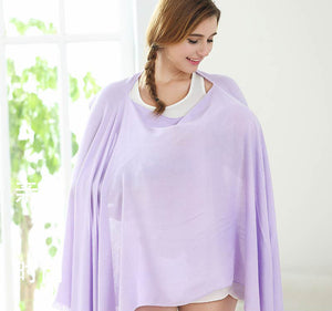 V-Coool Nursing Shawl (Purple)